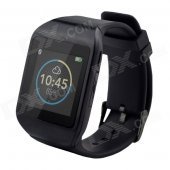 WIME M5 Sports 1.54" Anti-lost Touch Screen Bluetooth Smart Wrist Watch w/ SMS / Call - Black