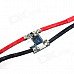 ZnDiy-BRY APM Power Module w/ T-Shaped Connectors for ARDUPILOT APM 2.5.2 APM2.6 - Red + Blue ZnDiy-BRY APM Power Module w/ T-Shaped Connectors for ARDUPILOT APM 2.5.2 APM2.6 - Red + Blue