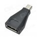 CHEERLINK DP Female to Mini DP Male Adapter - Black CHEERLINK DP Female to Mini DP Male Adapter - Black