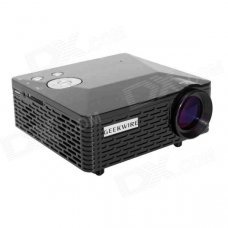 Geekwire LP-6B Portable FHD 1080P LED Projector w/ HDMI, VAG, USB 2.0, AV, SD - Black (EU Plug) Geekwire LP-6B Portable FHD 1080P LED Projector w/ HDMI, VAG, USB 2.0, AV, SD - Black (EU Plug)