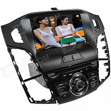 LsqSTAR 8" Touch Screen 1-Din Car DVD Player w/ GPS FM iPod RDS SWC Canbus 6CDC AUX for Ford Focus LsqSTAR 8" Touch Screen 1-Din Car DVD Player w/ GPS FM iPod RDS SWC Canbus 6CDC AUX for Ford Focus