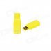 KINGMAX KOTGR-02 2-in-1 USB + Micro USB OTG Micro SD TF Card Reader - Yellow KINGMAX KOTGR-02 2-in-1 USB + Micro USB OTG Micro SD TF Card Reader - Yellow