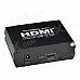 CHEERLINK 1080p HDMI to VGA Converter w/ 3.5mm / DC Port + EU Plug Adapter - Black CHEERLINK 1080p HDMI to VGA Converter w/ 3.5mm / DC Port + EU Plug Adapter - Black