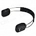 VEGGIEG V6200 Blutooth 4.0 + EDR Wireless Stereo Headband Style Headphone w/ Microphone - Black VEGGIEG V6200 Blutooth 4.0 + EDR Wireless Stereo Headband Style Headphone w/ Microphone - Black