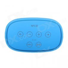 Kemico Hi-Fi 3D Pro Smart Portable NFC Bluetooth Subwoofer Speaker w/ Touch Key + Hands-free - Blue Kemico Hi-Fi 3D Pro Smart Portable NFC Bluetooth Subwoofer Speaker w/ Touch Key + Hands-free - Blue