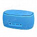 Kemico Hi-Fi 3D Pro Smart Portable NFC Bluetooth Subwoofer Speaker w/ Touch Key + Hands-free - Blue Kemico Hi-Fi 3D Pro Smart Portable NFC Bluetooth Subwoofer Speaker w/ Touch Key + Hands-free - Blue