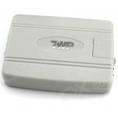 TWP-JS Two Way Car Alarm System w/ 1.57" LCD Remote Controller - Gray