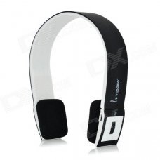 VEGGIEG V6100 Bluetooth V4.0 + EDR Headphone w/ Microphone - Black + White VEGGIEG V6100 Bluetooth V4.0 + EDR Headphone w/ Microphone - Black + White