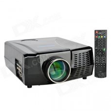 VisionTek XP728LUWS LCD HD Home Projector w/ Dual HDMI / Dual USB / LED - Black VisionTek XP728LUWS LCD HD Home Projector w/ Dual HDMI / Dual USB / LED - Black