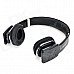 VEGGIEG V8100 Blutooth 4.0 + EDR Wireless Stereo Headphone w/ Microphone - Black VEGGIEG V8100 Blutooth 4.0 + EDR Wireless Stereo Headphone w/ Microphone - Black
