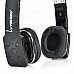 VEGGIEG V8100 Blutooth 4.0 + EDR Wireless Stereo Headphone w/ Microphone - Black VEGGIEG V8100 Blutooth 4.0 + EDR Wireless Stereo Headphone w/ Microphone - Black