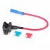 SZGAOY 14072301 DIY Blade Fuse Holder Socket w/ 10A & 15A Blade Power Fuses - Multi-colored SZGAOY 14072301 DIY Blade Fuse Holder Socket w/ 10A & 15A Blade Power Fuses - Multi-colored