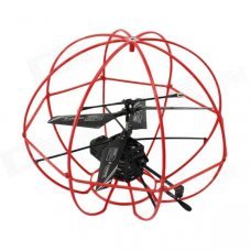 BN837 3.5-channel Built-in Gyro R/C Aircraft - Black + Red BN837 3.5-channel Built-in Gyro R/C Aircraft - Black + Red