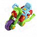 Children's 35-Part Assembling Motorcycle Toy - Green + Blue + Red + Purple Children's 35-Part Assembling Motorcycle Toy - Green + Blue + Red + Purple
