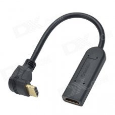 CHEERLINK Female to Male HDMI Extender / Repeater - Black + Golden CHEERLINK Female to Male HDMI Extender / Repeater - Black + Golden