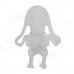 KL-23 Skull Skeleton Style USB 2.0 Flash Drive - White (16GB)