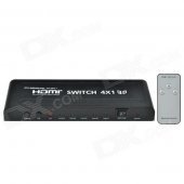 CHEERLINK L3HDSW0401P 4K x 2K Picture -in-Picture (PiP) HDMI 1.4a Switch w/ EU Plug - Black