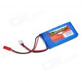 Zop 7.4V 1300mAh Lithium Polymer Battery for RC Models - Blue + Red + Black