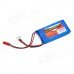 Zop 7.4V 1300mAh Lithium Polymer Battery for RC Models - Blue + Red + Black Zop 7.4V 1300mAh Lithium Polymer Battery for RC Models - Blue + Red + Black