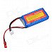 Zop 7.4V 1300mAh Lithium Polymer Battery for RC Models - Blue + Red + Black Zop 7.4V 1300mAh Lithium Polymer Battery for RC Models - Blue + Red + Black