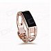 Elephone W1 Bluetooth V3.0 0.49" OLED Smart Bracelet Watch w/ Call Reminder, Stopwatch - Rose Gold Elephone W1 Bluetooth V3.0 0.49" OLED Smart Bracelet Watch w/ Call Reminder, Stopwatch - Rose Gold