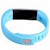 AOLUGUYA CM01 Touch Screen Bluetooth Bracelet Smart Watch for IPHONE + More - Black + Blue AOLUGUYA CM01 Touch Screen Bluetooth Bracelet Smart Watch for IPHONE + More - Black + Blue