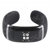 AOLUGUYA CM01 Touch Screen Bluetooth Bracelet Smart Watch for IPHONE / Samsung + More - Black