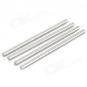 DIY 65mm Stainless Steel Shaft Rod for Model Car Model Ship - Silver (4 PCS)