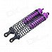 HSP 81002 Replacement Shock Absorbers for 1:8 R/C Car - Black + Purple (2 PCS) HSP 81002 Replacement Shock Absorbers for 1:8 R/C Car - Black + Purple (2 PCS)