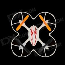 X-40 2.4GHz 4-CH 360 Degrees Rotating Mini Aircraft w/ Light / Gyro - White + Orange (6 x AA) X-40 2.4GHz 4-CH 360 Degrees Rotating Mini Aircraft w/ Light / Gyro - White + Orange (6 x AA)
