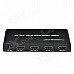 CHEERLINK L3HDSS0202 2 x 2 1080P HDMI1.4a Switcher / Splitter w/ EU Plug Adapter - Black CHEERLINK L3HDSS0202 2 x 2 1080P HDMI1.4a Switcher / Splitter w/ EU Plug Adapter - Black