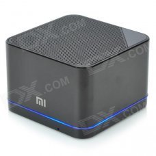 XIAOMI Portable USB Rechargeable Bluetooth V2.0+EDR Stereo Speaker - Black XIAOMI Portable USB Rechargeable Bluetooth V2.0+EDR Stereo Speaker - Black