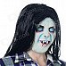 Halloween Scary Ghost Style Face Mask - Black + Multi-Color Halloween Scary Ghost Style Face Mask - Black + Multi-Color