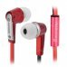 SONGQU SQ-302MP 3.5mm In-ear Earphone - Red + Silver SONGQU SQ-302MP 3.5mm In-ear Earphone - Red + Silver