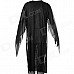Halloween Cosplay Skeleton Style Costume - Black Halloween Cosplay Skeleton Style Costume - Black
