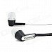SONGQU SQ-303MP 3.5mm In-ear Earphone - Black + Silver SONGQU SQ-303MP 3.5mm In-ear Earphone - Black + Silver