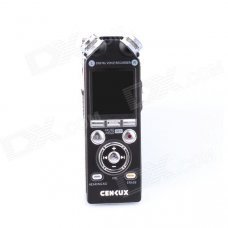 CENLUX S30 1.4" Digital Hi-Fi Voice / Audio MP3 Recorder w/ TF - Black + Silver (8GB / 2 x AAA) CENLUX S30 1.4" Digital Hi-Fi Voice / Audio MP3 Recorder w/ TF - Black + Silver (8GB / 2 x AAA)