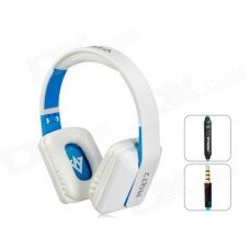 MQ77 Superb 3.5 mm On-ear Headphones with Microphone - White + Blue) MQ77 Superb 3.5 mm On-ear Headphones with Microphone - White + Blue)