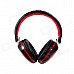 MQ22 3.5mm On-ear Headphones with Microphone for IPHONE / IPOD / IPAD - Black + Red MQ22 3.5mm On-ear Headphones with Microphone for IPHONE / IPOD / IPAD - Black + Red
