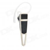 Nameblue T200 Bluetooth V4.0 In-ear Headset w/ Microphone for IPHONE 5 + More - Black + Silver