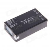 E300145C CBY 7028 Mini 4-CH Real Time Car Camera Video Split Box With Camera Mirror Control - Black