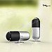 imu K2 Mini Car Home Office PM2.5 Filter Air Purifier - Black + Silver imu K2 Mini Car Home Office PM2.5 Filter Air Purifier - Black + Silver