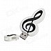 Music Note Style USB 2.0 Flash Drive - White + Black (4GB) Music Note Style USB 2.0 Flash Drive - White + Black (4GB)