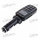 1.0" LCD Car MP3 Player FM Transmitter - Black (SD/USB)