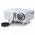 GM40 Mini Home High Definition LED Projector w/ HDMI Port - Silver GM40 Mini Home High Definition LED Projector w/ HDMI Port - Silver