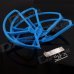 PANNOVO DJI-11BB Protective Nylon Blade Ring Guard Set for DJI PHANTOM 1 / 2 Vision - Blue PANNOVO DJI-11BB Protective Nylon Blade Ring Guard Set for DJI PHANTOM 1 / 2 Vision - Blue