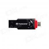 Transcend JetFlash 340 16 GB USB 2.0 OTG Flash Drive (TS16GJF340)