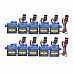 SG90 Universal 9g Servo Motors w/ Accessories for R/C Robot / Helicopter - Blue + Yellow (10 PCS) SG90 Universal 9g Servo Motors w/ Accessories for R/C Robot / Helicopter - Blue + Yellow (10 PCS)