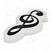 Music Note Style USB 2.0 Flash Drive - White + Black (16GB) Music Note Style USB 2.0 Flash Drive - White + Black (16GB)