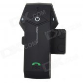 FDC-1000 Helmet Handsfree Phone Call Bluetooth Intercom Kit for Motorcycle - Black